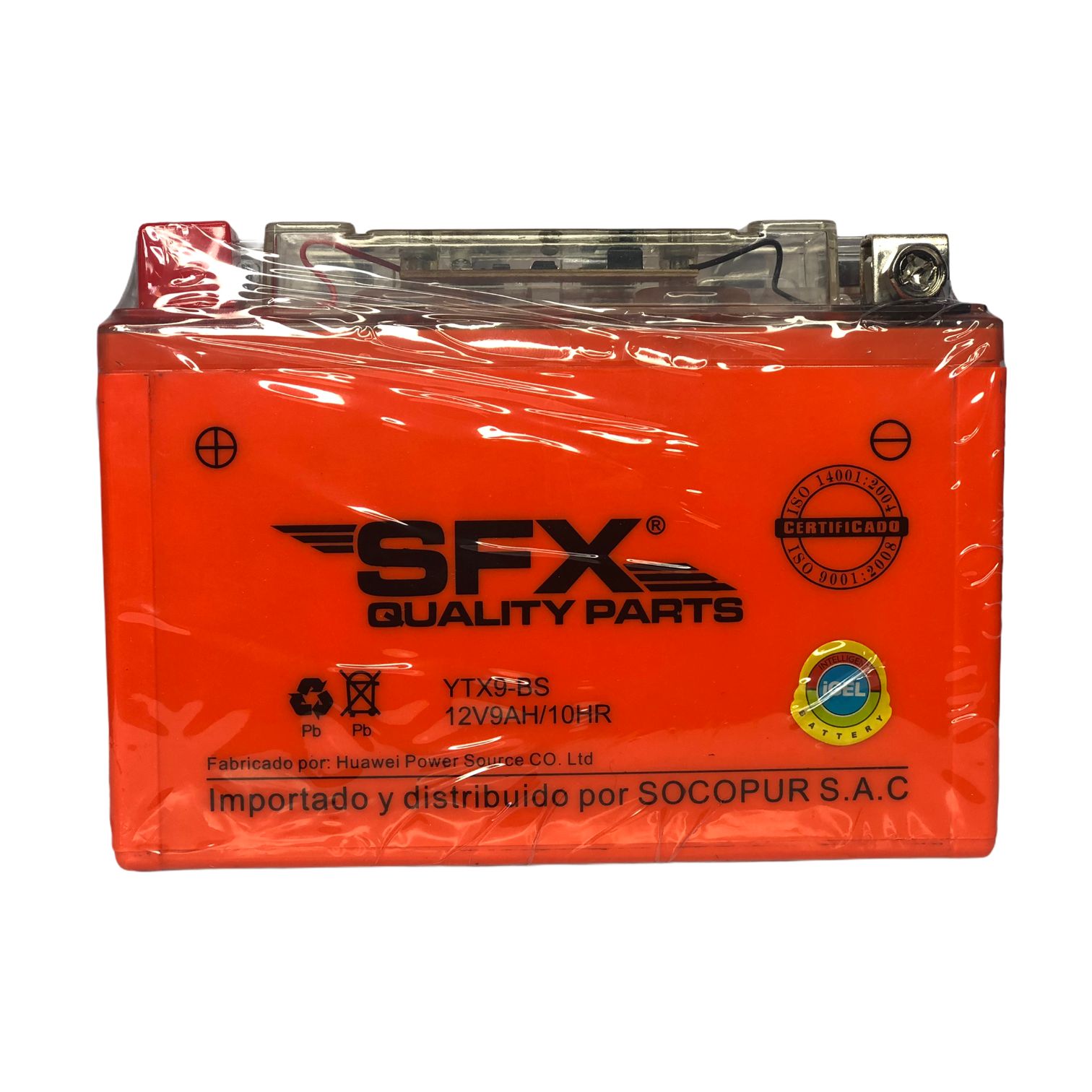 Batería Gel SFX YTX9-BS