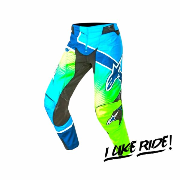 Pantalón Alpinestar Techstar Venom 17 Amarillo / Azul