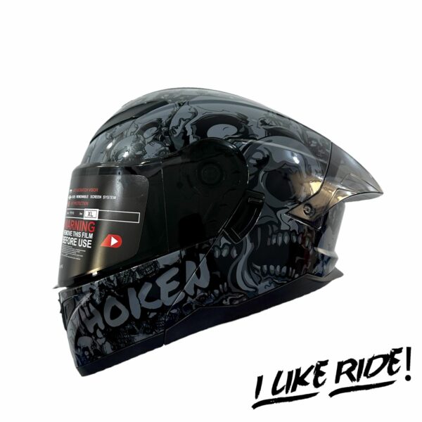 Casco Hoken HK3 Bleed Gris